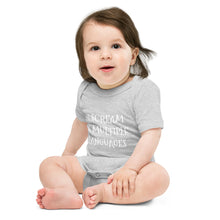 Load image into Gallery viewer, MultiLingual Screamer Baby short sleeve one piece (multiple colors)