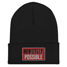 Load image into Gallery viewer, Remotely Possible Cuffed Beanie (multiple colors)