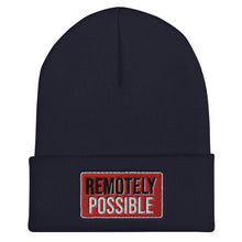Load image into Gallery viewer, Remotely Possible Cuffed Beanie (multiple colors)