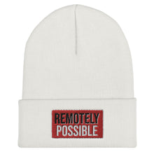Load image into Gallery viewer, Remotely Possible Cuffed Beanie (multiple colors)