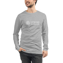 Load image into Gallery viewer, Language is my Life — Unisex Long Sleeve Shirt