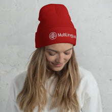 Load image into Gallery viewer, MultiLingual Cuffed Beanie (multiple colors)

